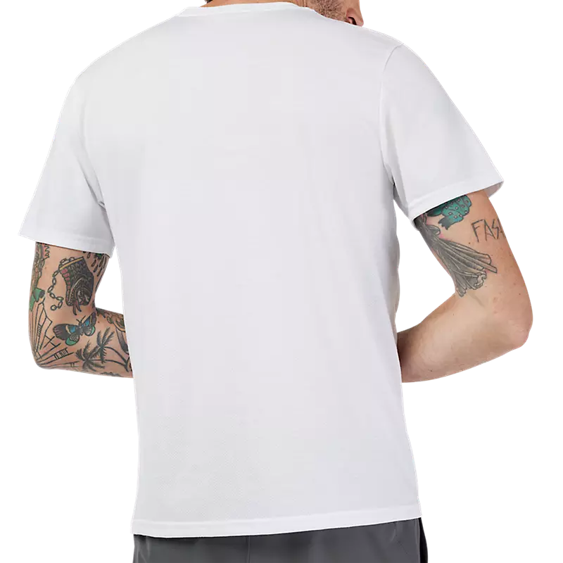 T-shirt Technique Manches Courtes Forums Fox Racing Blanc Optique