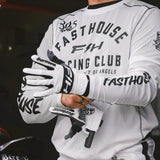 Maglia Fasthouse Grindhouse Club a raffreddamento ad aria - Bianco/Nuvola