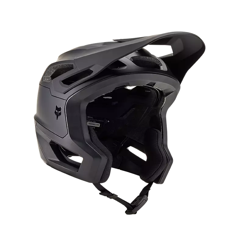 Fox Racing Dropframe Pro Helm Mattschwarz
