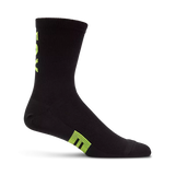 Fox Racing 6 Inch Flexair Merino Sock Black/Yellow