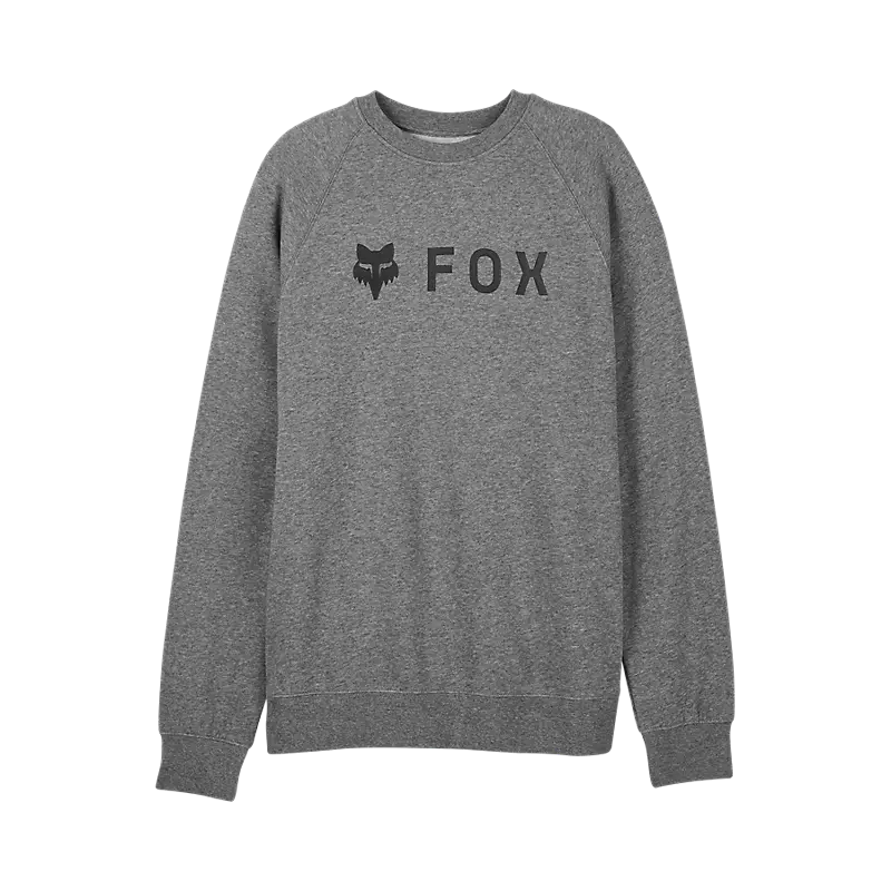 Fox Racing Absolute Fleece Crew Heather Graphite