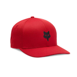Fox Racing Fox Head Tech Flexfit Hat Flame Red