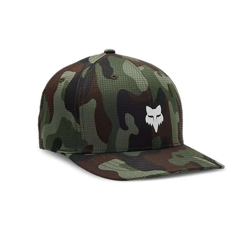 Fox Racing Fox Head Camo Tech Flexfit Green Camo