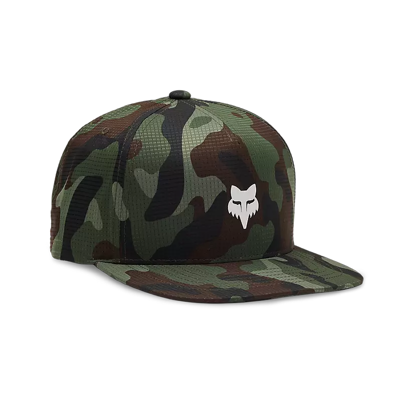 Fox Racing Fox Head Camo Tech Snapback Green Camo