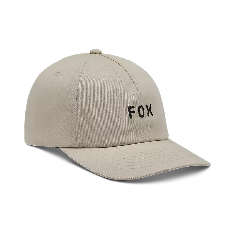 Verstellbare Mütze mit Fox Racing-Wortmarke