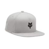 Fox Racing Fox Head Snapback Hat Steel Grey