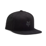 Fox Racing Fox Head Snapback Hat Black/Charcoal