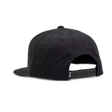 Fox Racing Fox Head Snapback Hat Black/Charcoal