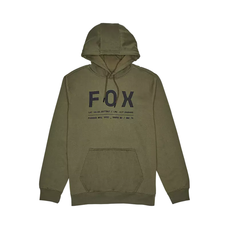 Fox Racing Non Stop Fleece Pullover  Olive Green