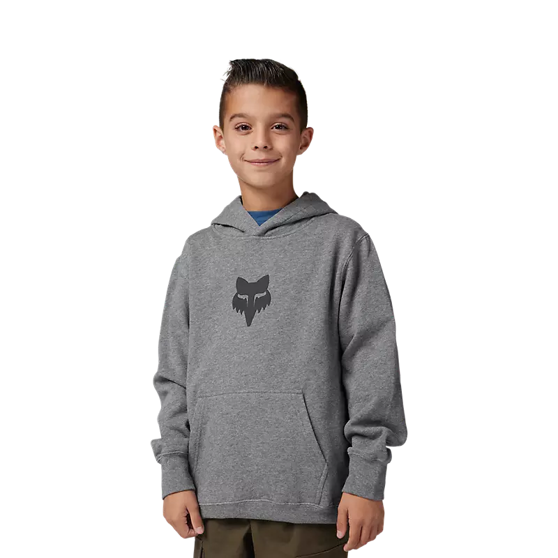Fox Racing Youth Legacy Pullover Fleece Heather Graphite