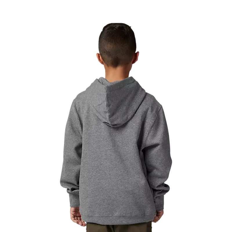 Fox Racing Youth Legacy Pullover Fleece Heather Graphite