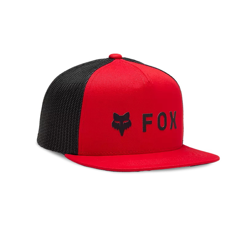 Fox Racing Youth Absolute Sb Mesh Hat Flame Red