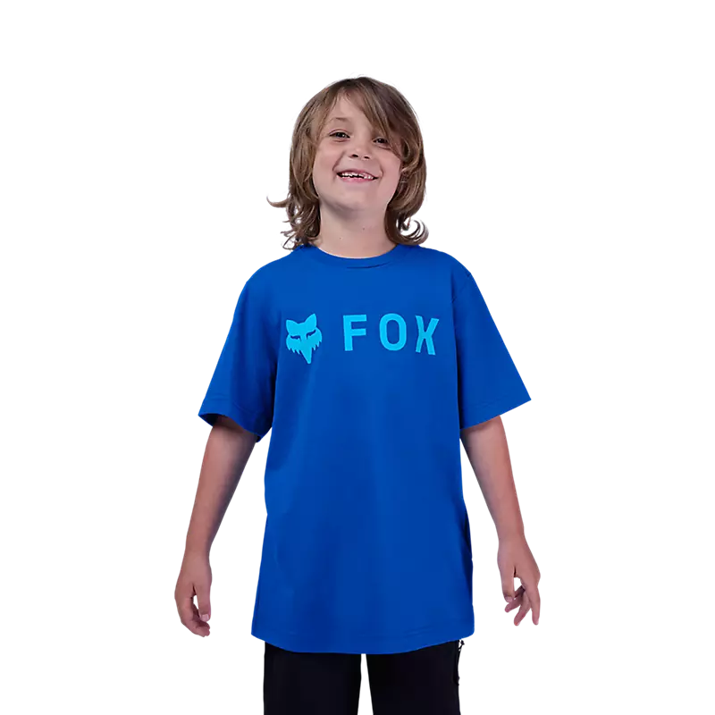 Fox Racing Youth Absolute Short Sleeve Tee Blue