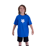 Fox Racing Youth  Legacy Short Sleeve Tee Blue