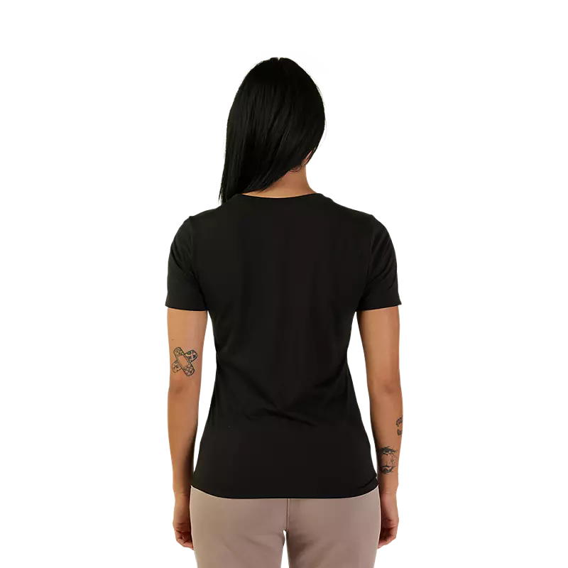 Fox Racing Women's Absolute Short Sleeve Tech Tee Black