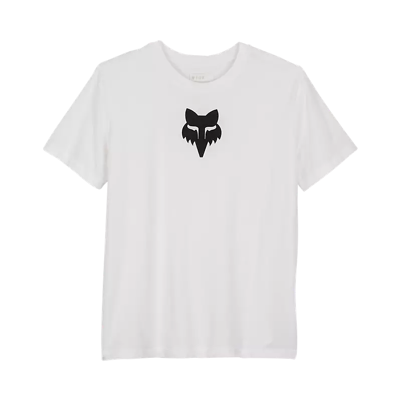 Fox Racing Women's Fox Head Short Sleeve Tee White
