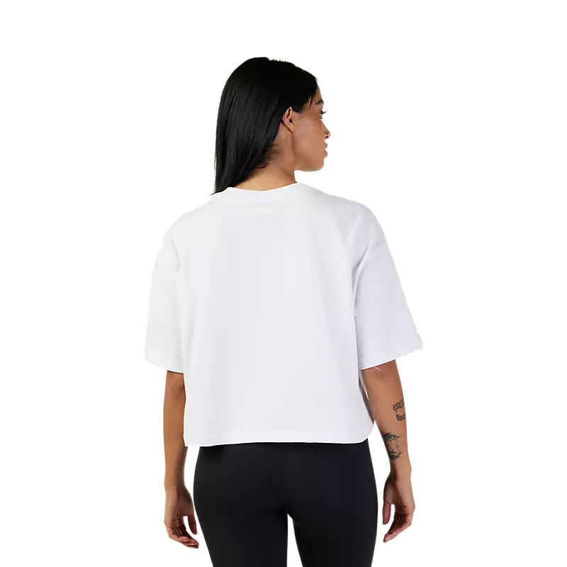 T-shirt court premium Fox Racing pour femme avec inscription