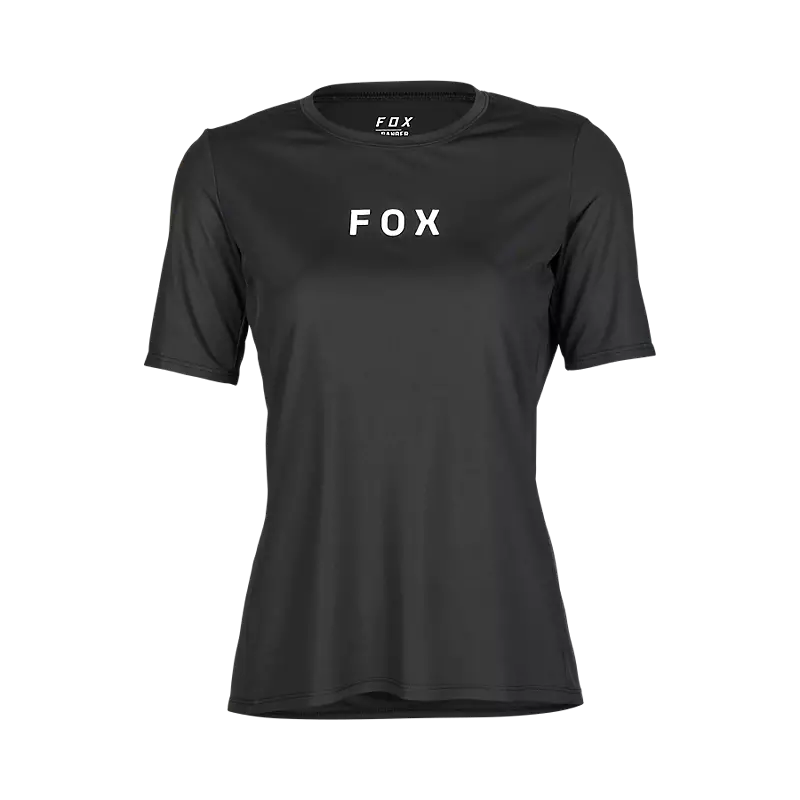 Fox Racing Womens Ranger Short Sleeve Jersey Wordmark