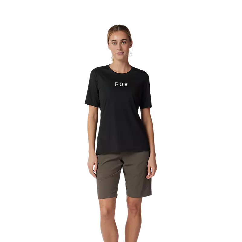 Fox Racing Womens Ranger Short Sleeve Jersey Wordmark