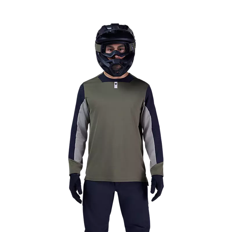 Fox Racing Defend Long Sleeve Jersey Special Edition Olive Green