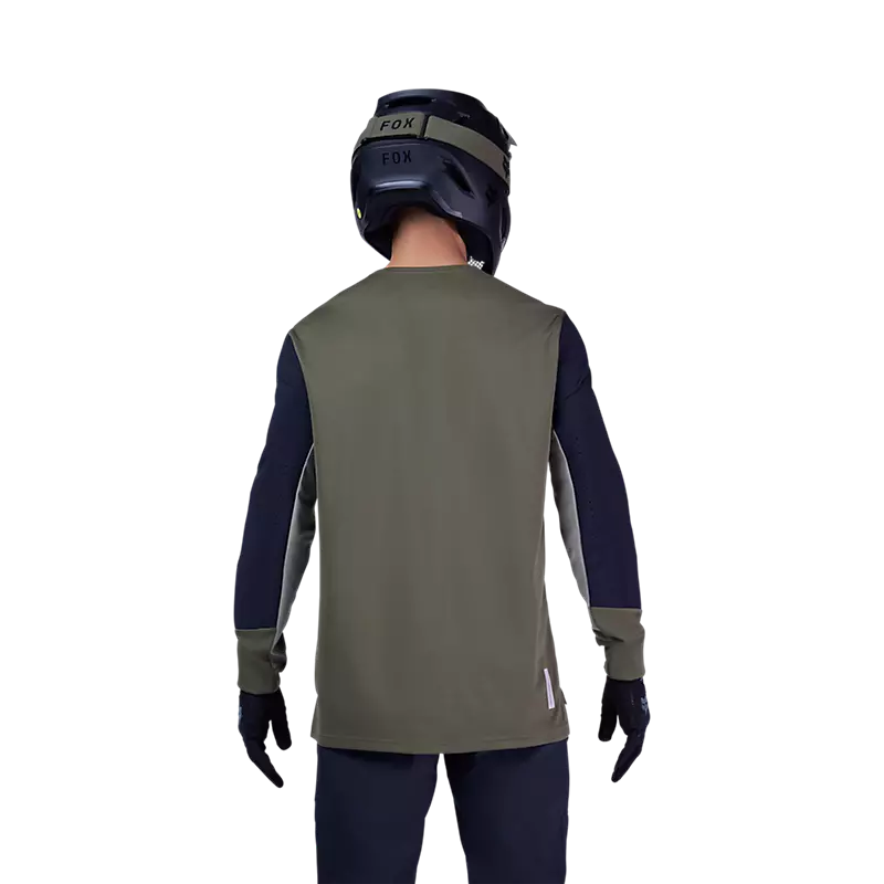 Fox Racing Defend Long Sleeve Jersey Special Edition Olive Green