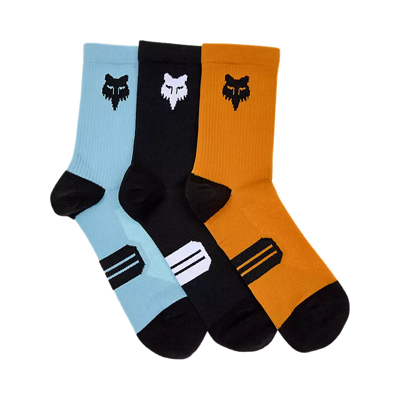 Fox Racing 6" Ranger Socken Prepack Multi