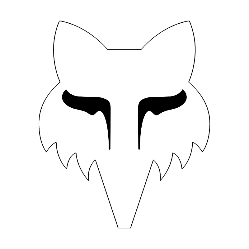 Fox Racing Fox Head 1,5" Aufkleber