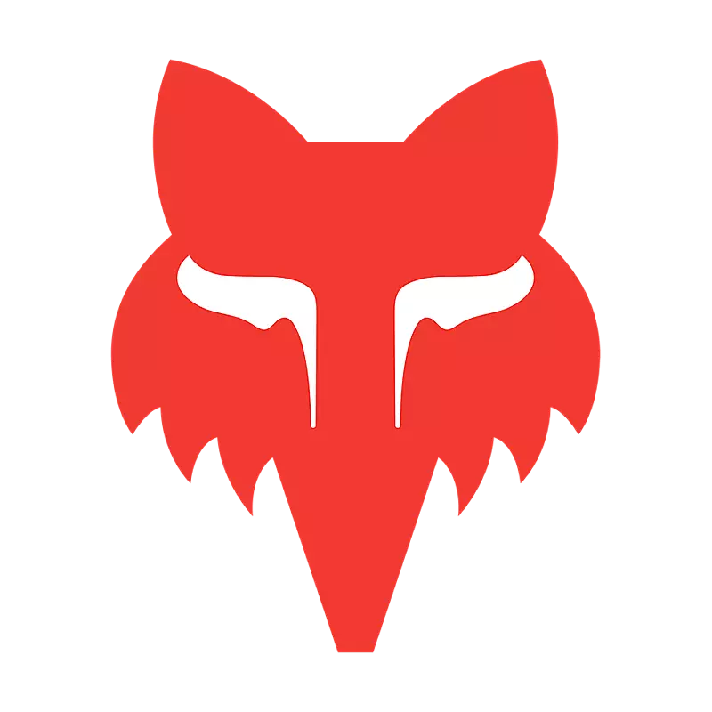Fox Racing Fox Head 2.5" Red