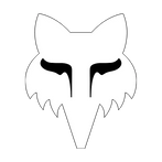 Autocollant Fox Racing Fox Head 2,5"