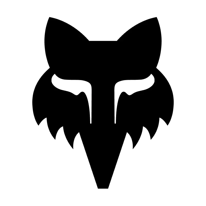 Fox Racing Fox Head 4" Black