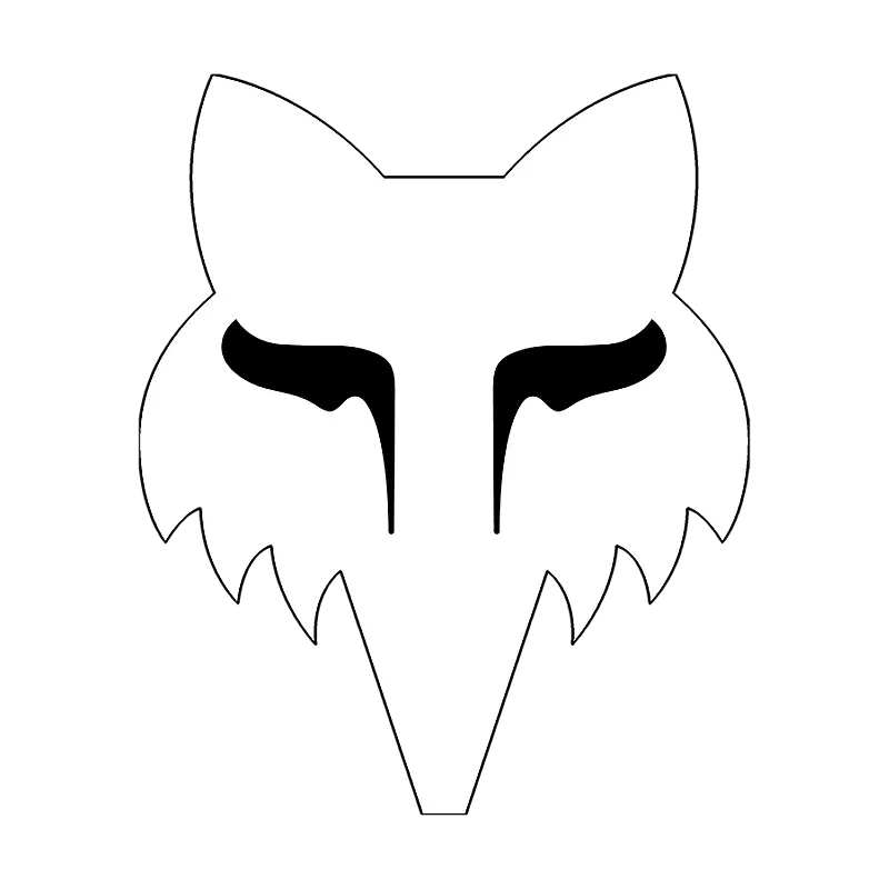 Fox Racing Fox Head 4" Aufkleber