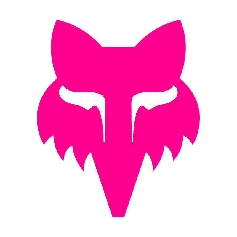 Fox Racing Fox Head 4" Pink