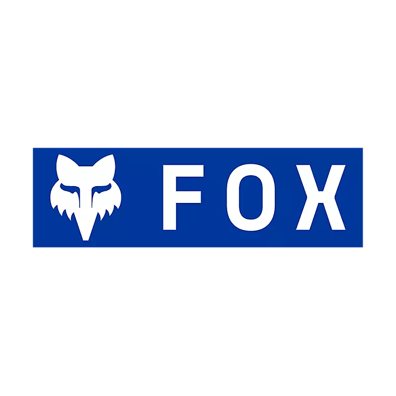 Fox Racing Corporate Logo 3" Blue