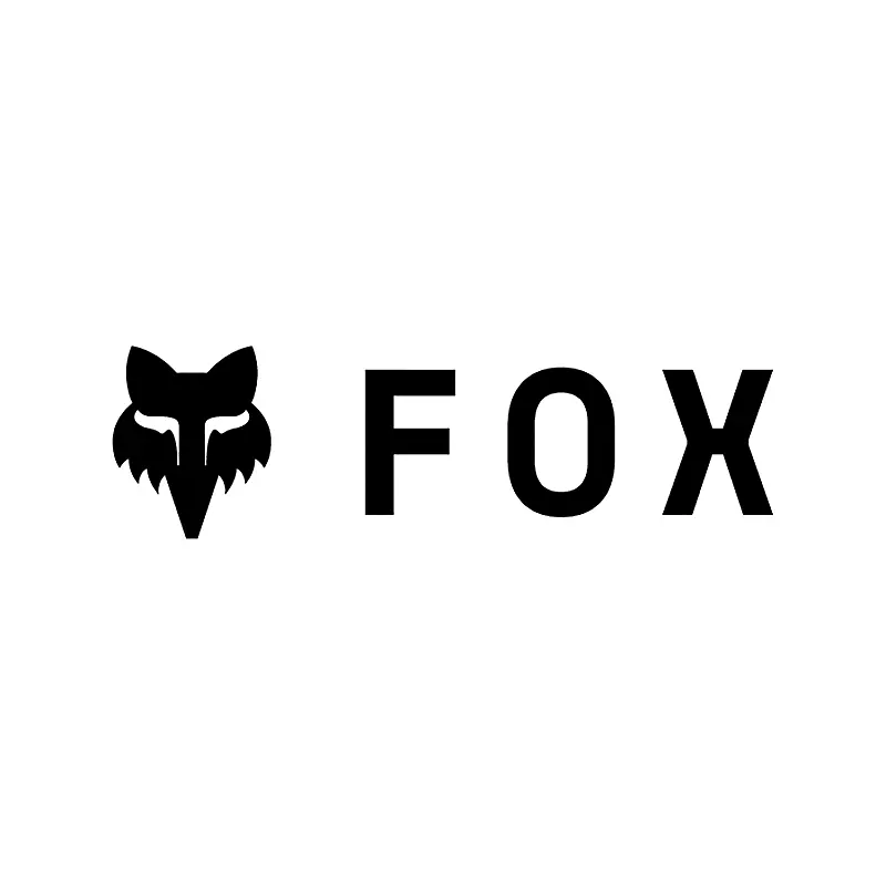Fox Racing Corporate Logo 3" White