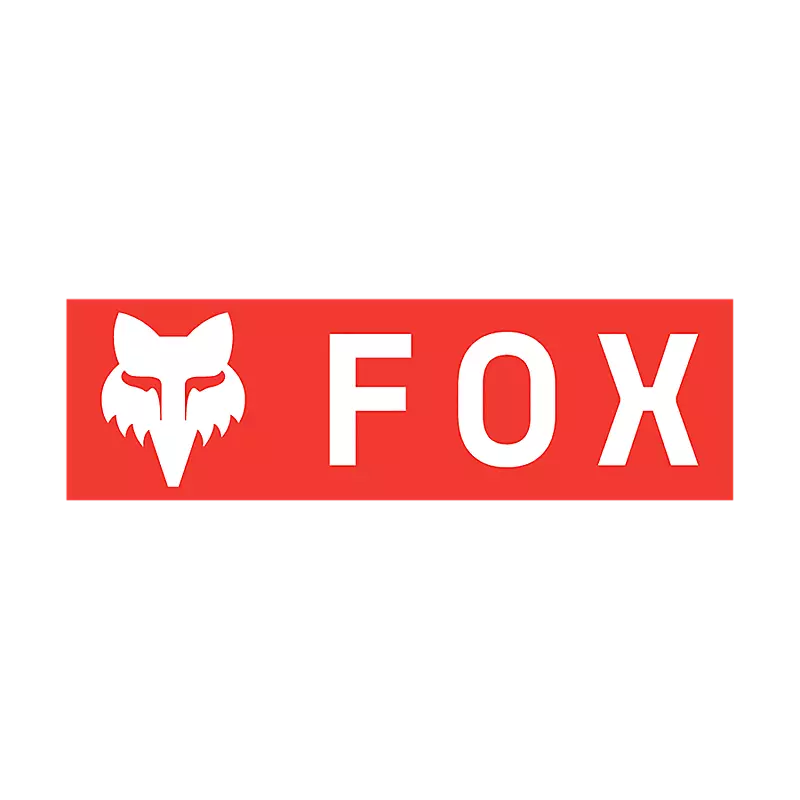 Fox Racing Corporate Logo 7" Red