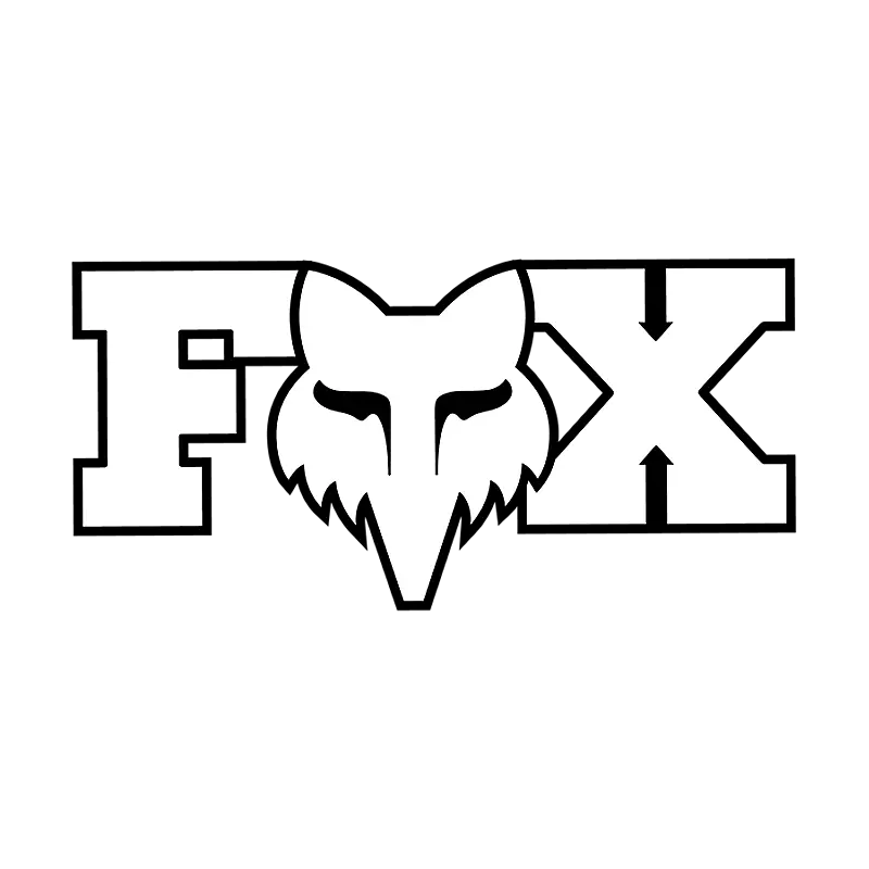 Fox Racing F Head X 3" Aufkleber
