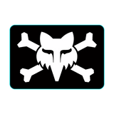 Fox Racing Victory Logo 3" Black