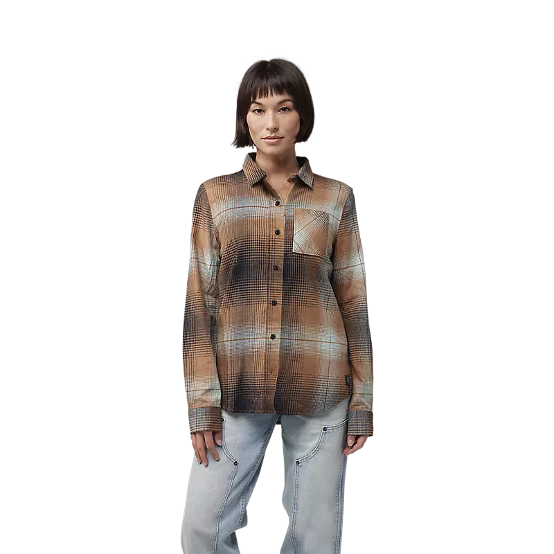 Fox Racing Damen Traildust Flanellhemd