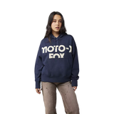 Fox Racing Women's Moto-X Oversized Fleece Pullover  Midnight