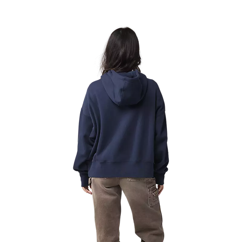 Fox Racing Women's Moto-X Oversized Fleece Pullover  Midnight