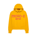 Fox Racing Women's Moto-X Oversized Fleece Pullover  Mustard