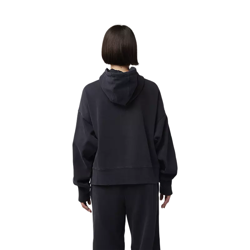 Sweat à capuche surdimensionné Fox Racing pour femme avec inscription en anglais