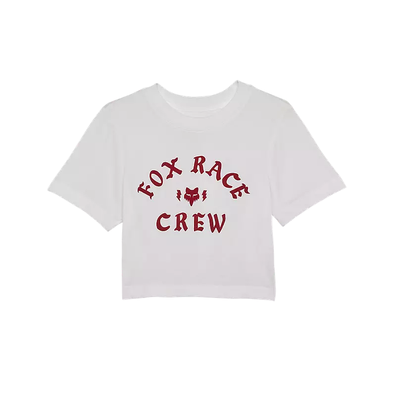 T-shirt court Fox Racing Race Crew pour femme