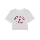 T-shirt court Fox Racing Race Crew pour femme