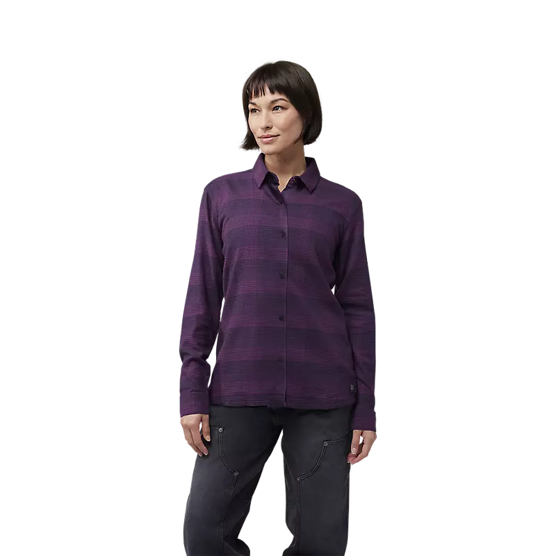 Fox Racing Damen Survivalist Stretch-Flanellhemd