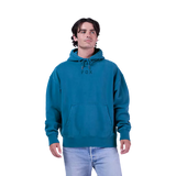 Fox Racing Wordmark Oversized Fleece Pullover  Twilight