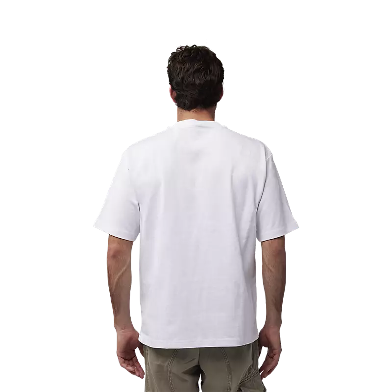 Fox Racing Wordmark Oversized Short Sleeve Tee Optic White
