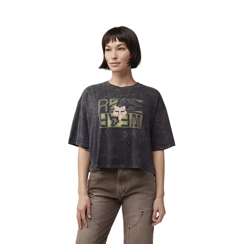 Fox Racing Damen Throttle Oversized Crop Tee