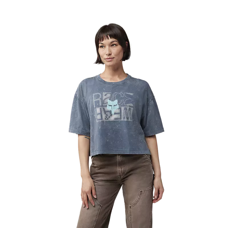 Fox Racing Damen Throttle Oversized Crop Tee