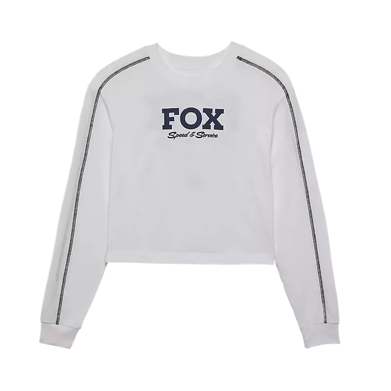Fox Racing Speed ​​&amp; Service Damen Langarm Crop Tee
